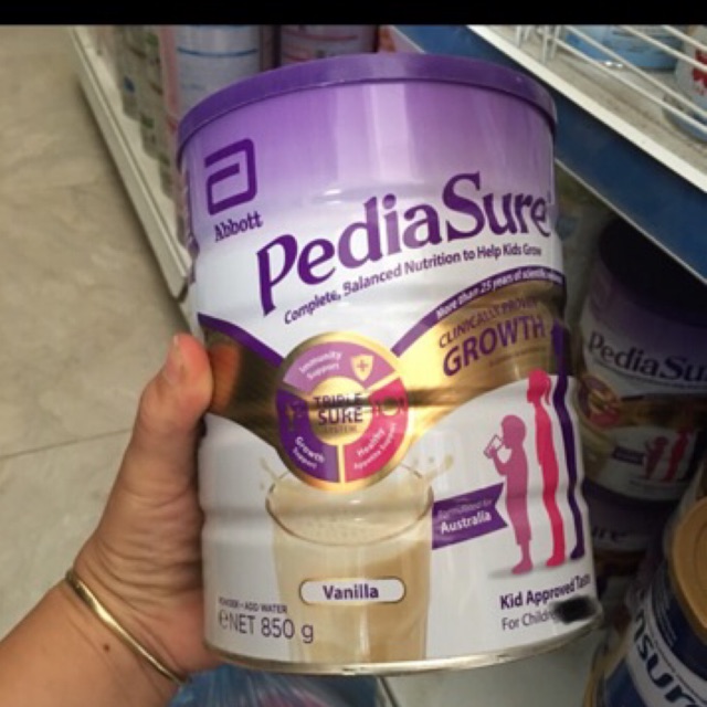 Sữa bột Pediasure Úc loại 850g
