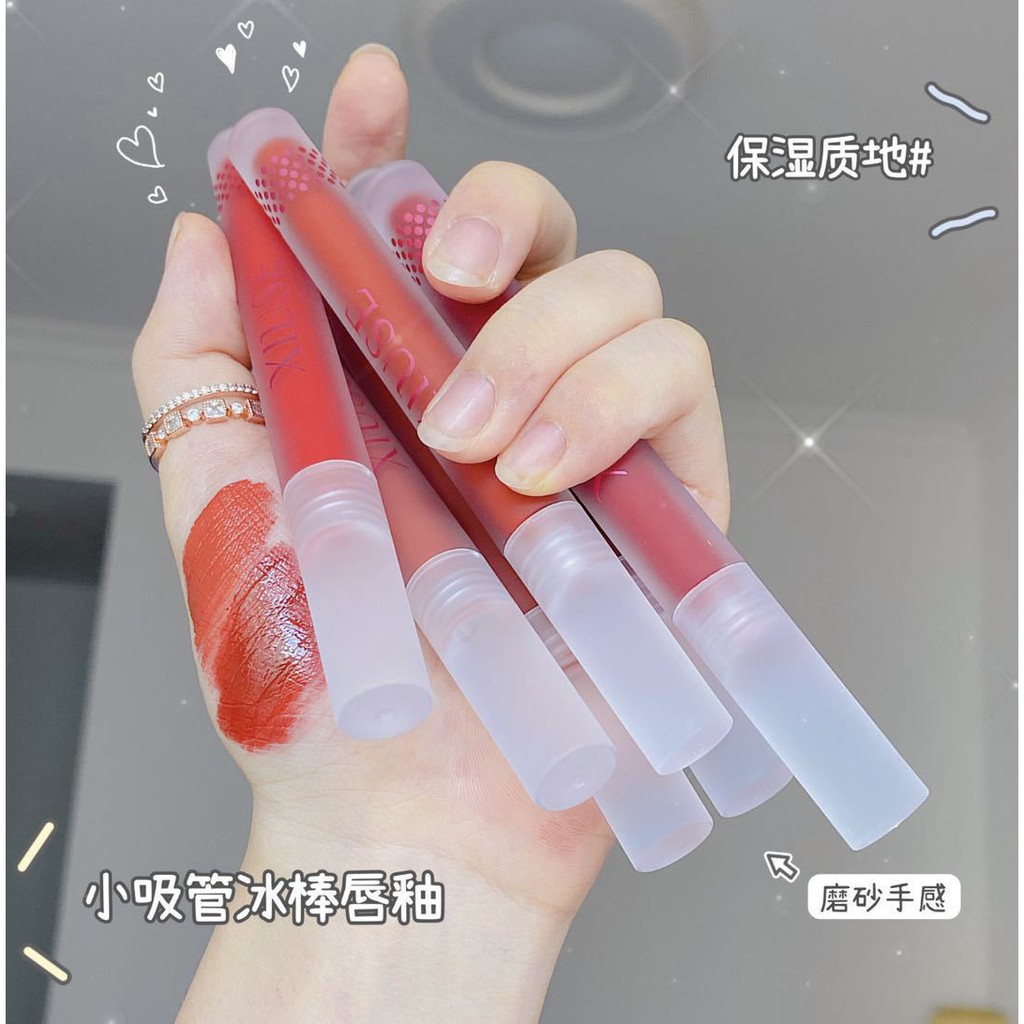 [Hàng mới về] Son kem lì XISE không khô môi chống thấm nước và không dính ly | BigBuy360 - bigbuy360.vn