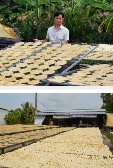 Chuối Xiêm ép dẻo đặc sản Bến Tre-500g