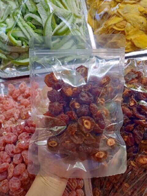 Ô mai đào nâu bổ đôi sấy dẻo chua ngọt (500g)