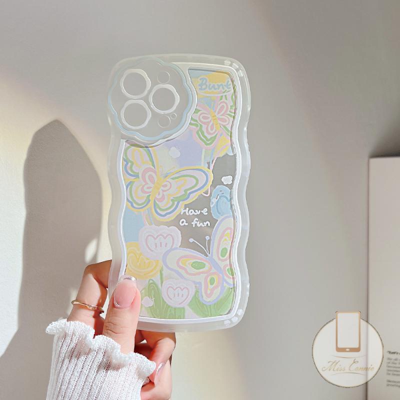 Ốp Điện Thoại Họa Tiết Bươm Bướm Cho iPhone 11 13 12 Pro MAX 7 8 6 6s Plus XR X XS MAX SE 2020