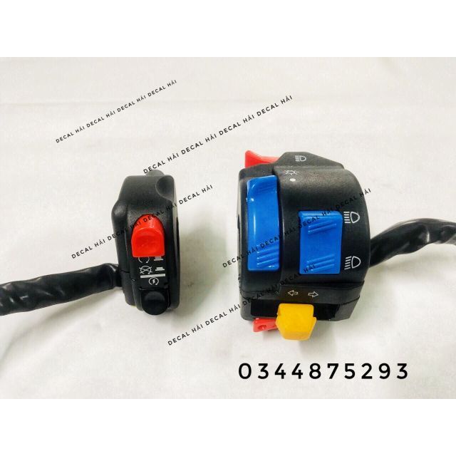 Cùm công tắc chế mọi loại xe kiểu fz