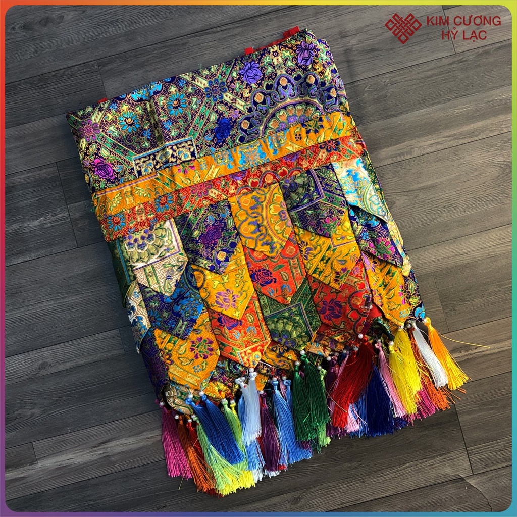 Rèm Quây Bàn Thờ, Trang Trí Bàn Thờ Mật Tông [Kim Cương Hỷ Lạc]