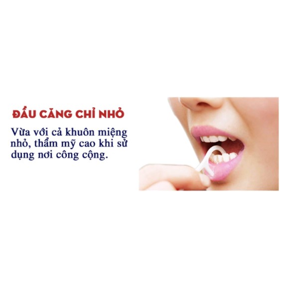 Tăm chỉ nha khoa Oraltana (Hộp 100 cái)