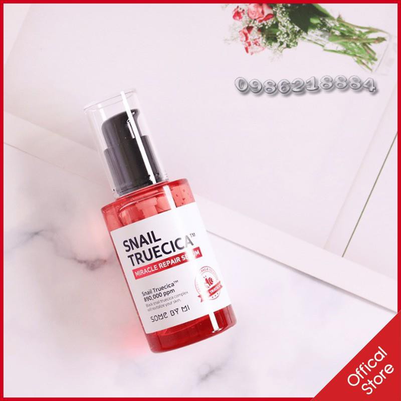 Tinh chất ốc sên đen cho da Sẹo Some By Mi Snail Truecica Miracle