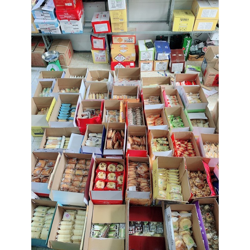 Bánh Đài Loan Mix Đủ Vị thùng 2kg ruột  , bánh mix cao cấp 0,5kg 1kg