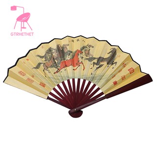 Quạt nan tre kiểu dáng Trung Hoa độc đáo phong cách