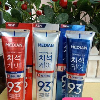 Kem Đánh Trắng Răng Median 93% Tooth-Paste 120gr