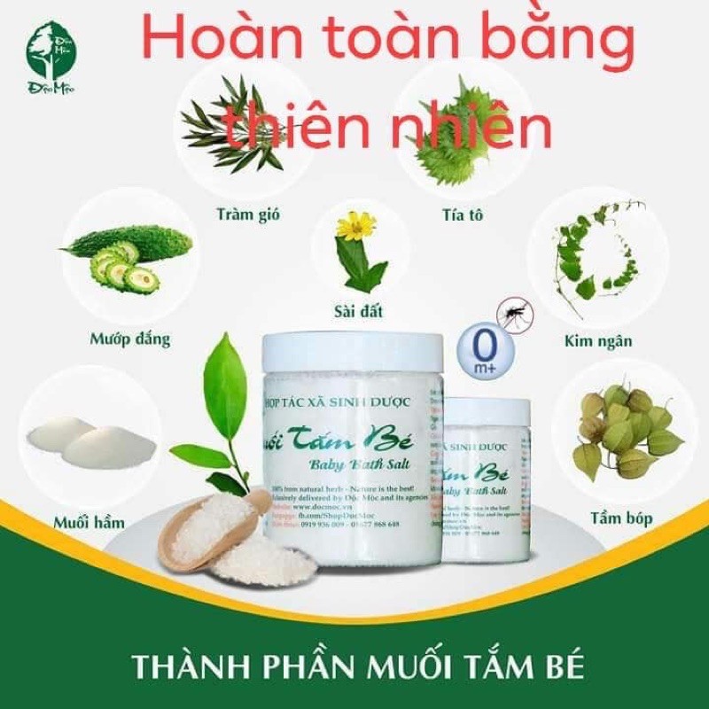 Muối tắm bé Eco