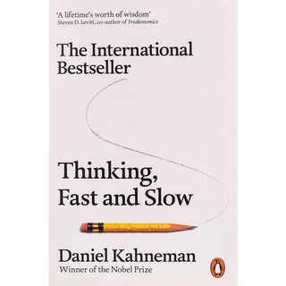 Sách - Thinking, Fast and Slow by Daniel Kahneman (UK edition, paperback)