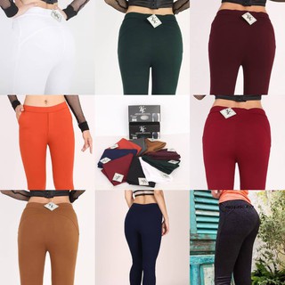 Quần legging nâng mông loại dày siêu co giãn