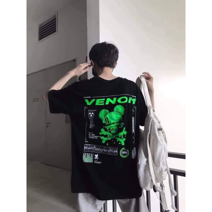 Áo Thun Đầu Lâu VENOM Form Rộng, Áo Phông Oversize Unisex - ZADOLA FASHION