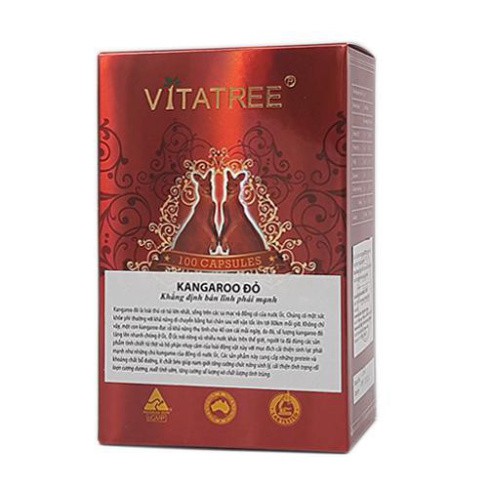 Viên Kangaroo Úc Vitatree Essence Of Kangaroo 40000 MAX - Hỗ trợ phái mạnh