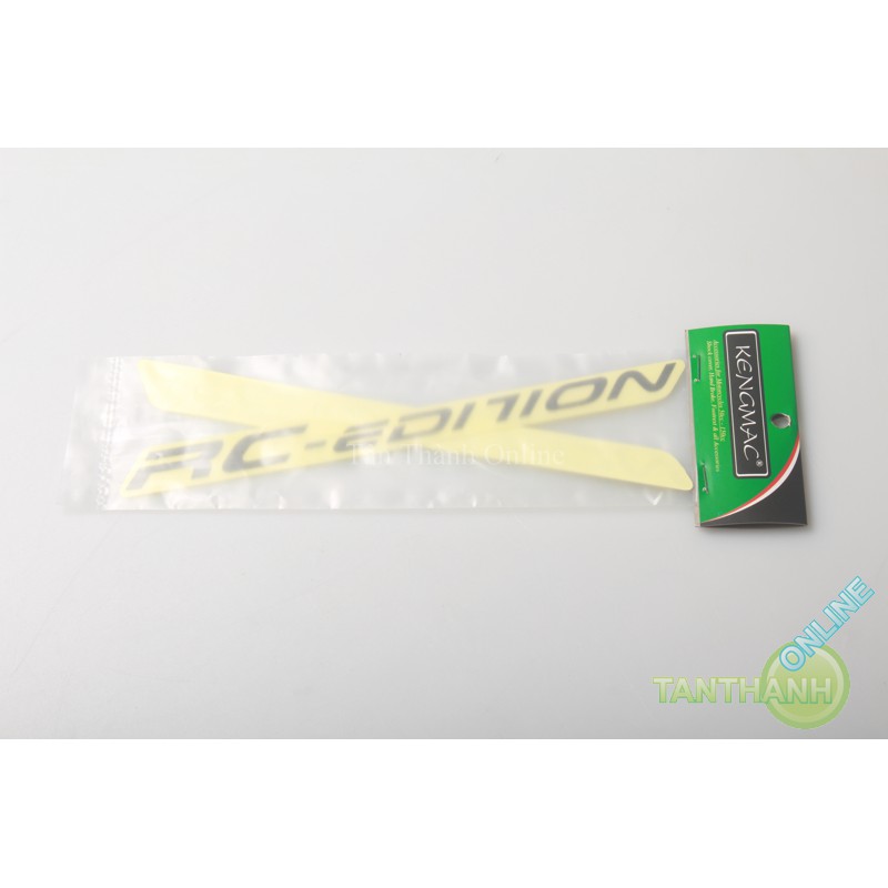 Tem dán phuộc trước RC - Edition Kengmac
