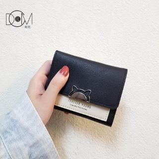 Ví da pu dáng dài phối khóa kéo thời trang cho nữ