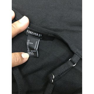 áo yếm crop top đen day chéo