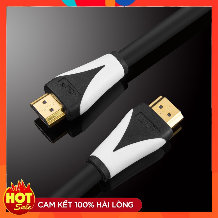 [Bán chạy nhất] Cáp HDMI 2.0 JSJ dài 1.5m - 15m chất lượng hình ảnh sắc nét lên tới 4K, hỗ trợ 3D IMAX màn hình lớn - Hà