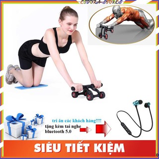 .Xả Kho Dụng cụ tập cơ bụng 4 bánh cao cấp - con lăng tập bụng tại nhà hiệu quả .