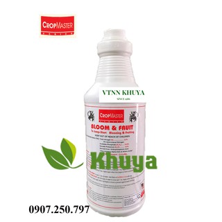 Phân bón Bloom & Fruit 6-19-0 chai 1 lít Kích thích ra hoa và Đậu trái