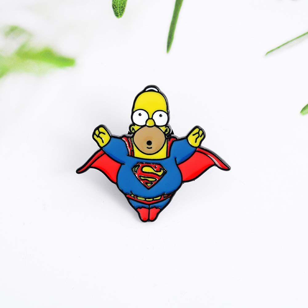 Ghim Cài Áo Hình Các Nhân Vật Trong Phim Hoạt Hình Simpson Dễ Thương