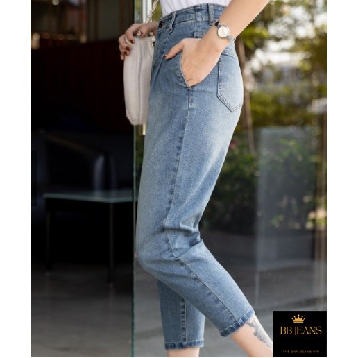[Vip] Quần jean nữ baggy BB Jeans lưng cao cực đỉnh cao cấp giá rẻ từ BB Jeans