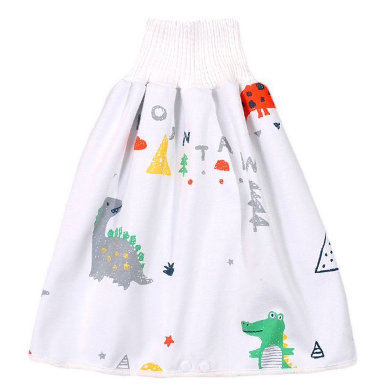 Quần Tã Cotton Chống Thấm Nước In Họa Tiết Khủng Long Nhiều Màu Xinh Xắn Cho Bé Sơ Sinh