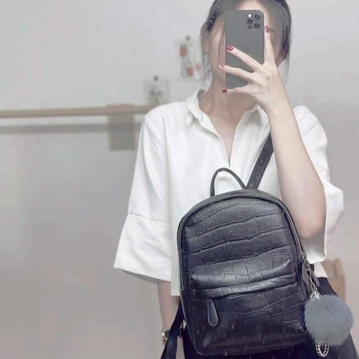 Áo kiểu sơ mi trắng - Samvie