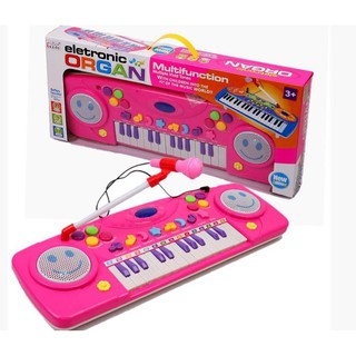 đồ chơi Đàn Organ điện tử có míc hát, loa- đồ chơi âm nhạc- đồ chơi trẻ em