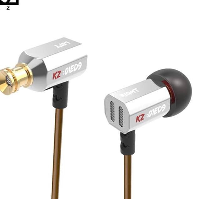 Tai Nghe Nhét Tai Jack 3.5mm Có Micro Kz-Ed9 Màu Xám Nhạt