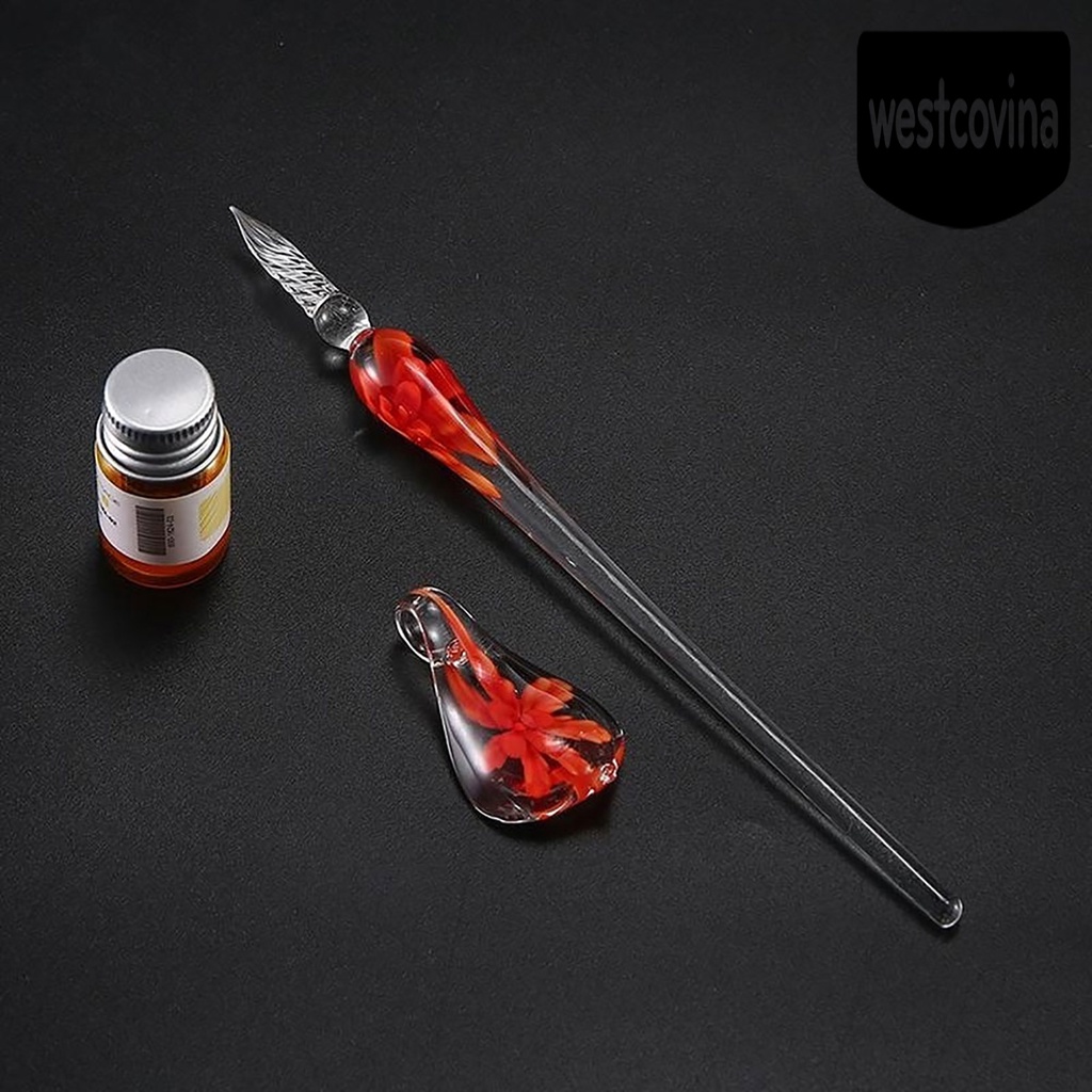 Phương Tây✎1 Bộ Bút Viết Vẽ Pha Lê Nhân Tạo Dùng Làm Quà Tặng Cho Học Sinh