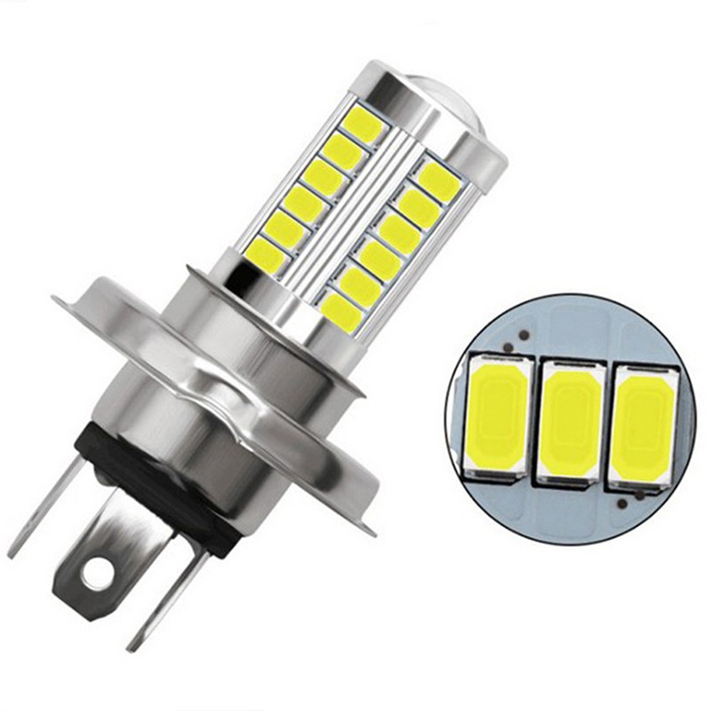 HL Đèn Pha Led H4 33 Smd 5630 5730 Cho Xe Hơi