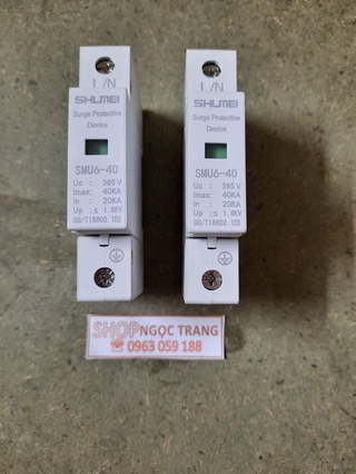 Thiết Bị Chống Sét Lan Truyền SMU6 -40KH - 1 Pha
