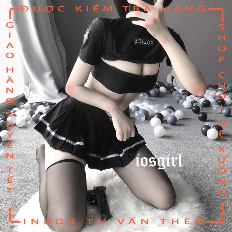 Bộ đồ hóa trang cảnh sát quyến rũ thời trang dành cho nữ  - hot tiktok | BigBuy360 - bigbuy360.vn