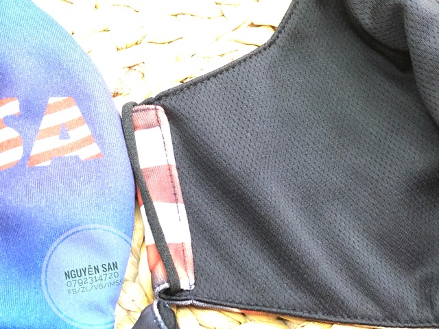 Khẩu trang vải 2 lớp in 3D người lớn phôm to | BigBuy360 - bigbuy360.vn