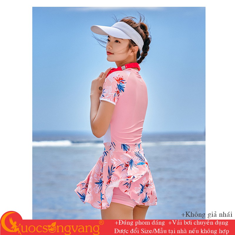 Váy đầm bơi kiểu thể thao bộ đồ bơi nữ quần đùi rời GLSWIM091 Cuocsongvang | BigBuy360 - bigbuy360.vn