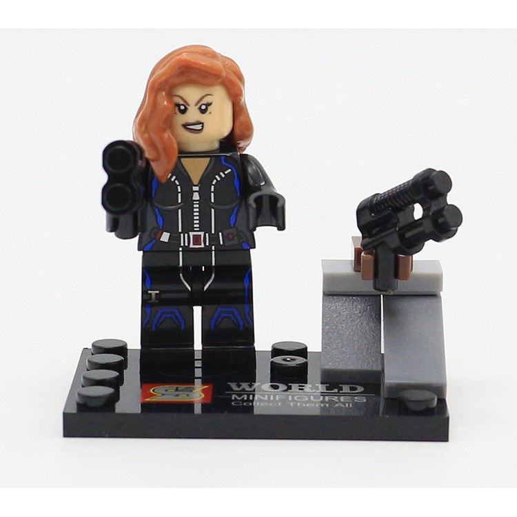 Set 8 mô hình nhân vật siêu anh hùng Marvel Iron Man Hulk Thor Sy271 trưng bày trang trí