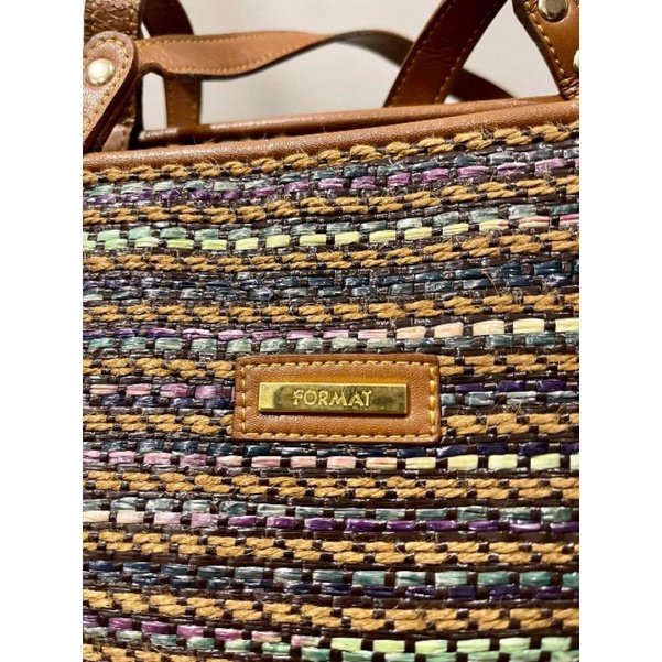 Túi Format Nylon vs Leather Tote bag Authentic