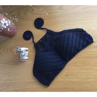 Áo bikini len móc