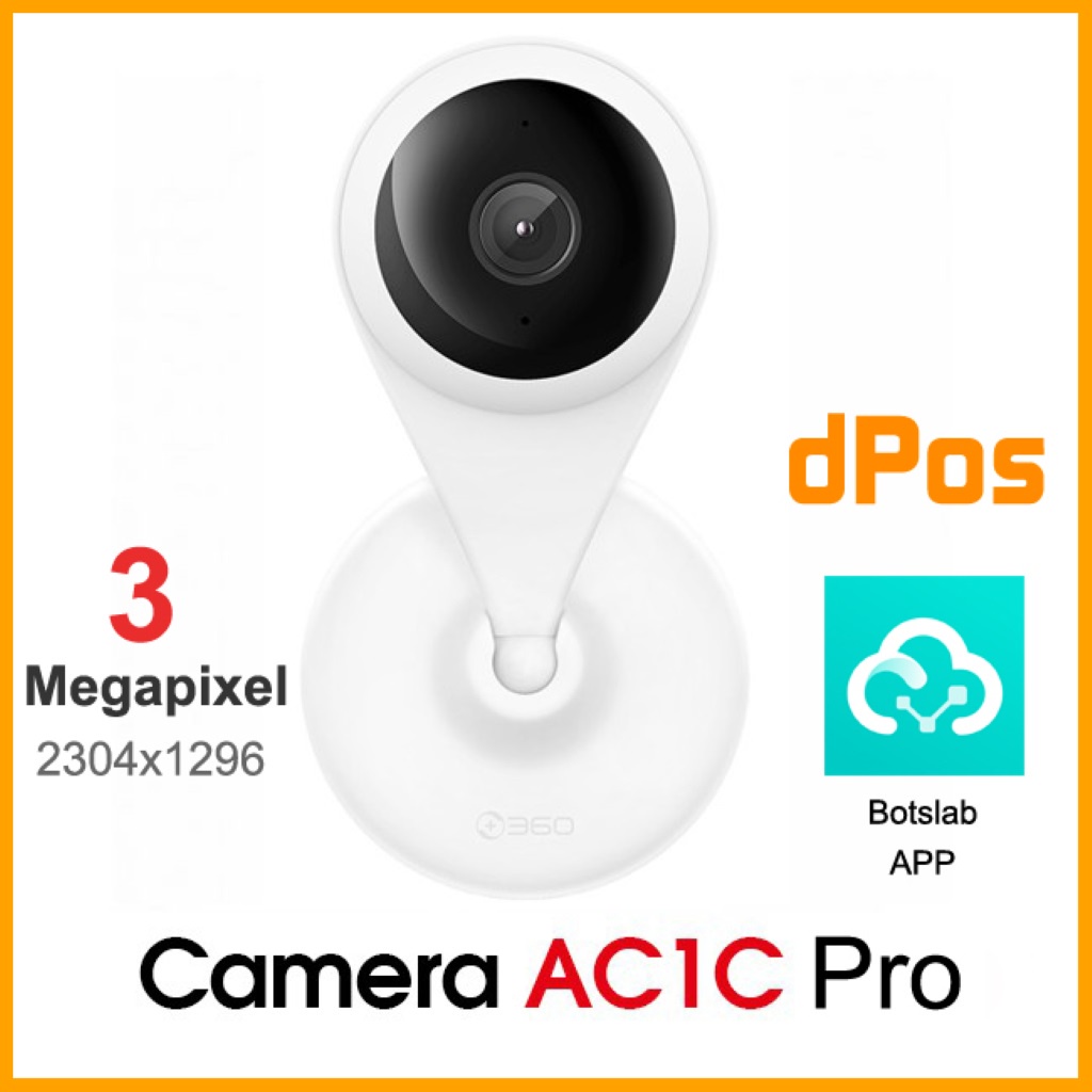 Camera quan sát Qihoo 360 AC1C AC1C Pro 1296P Wifi IP Hồng ngoại Góc rộng 130 độ - Bản Quốc Tế BH12 tháng, thay thế D606