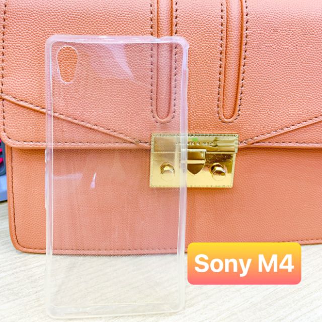 Ốp lưng Sony M4 trong suốt