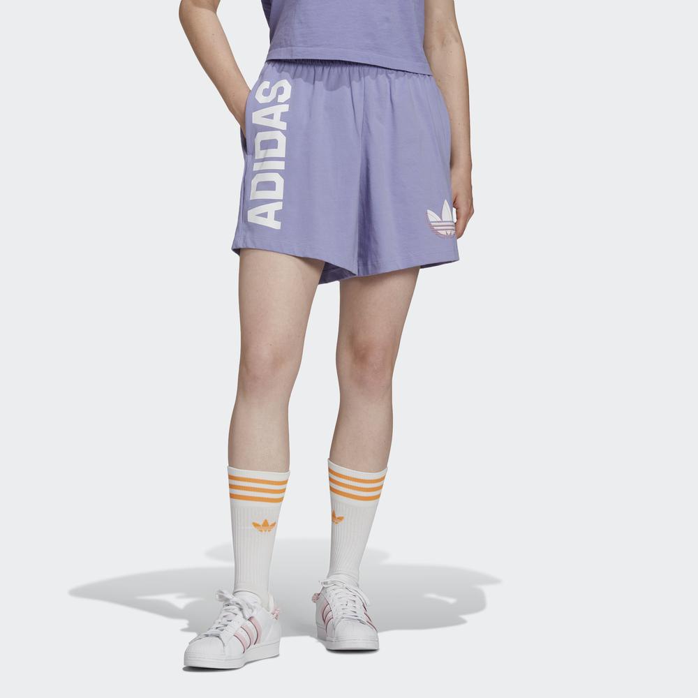 Quần Ngắn adidas ORIGINALS Nữ Streetball Shorts Màu tím HE2218