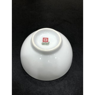 Bộ 10 bát đường kính 11 cm sứ trắng Long Phương