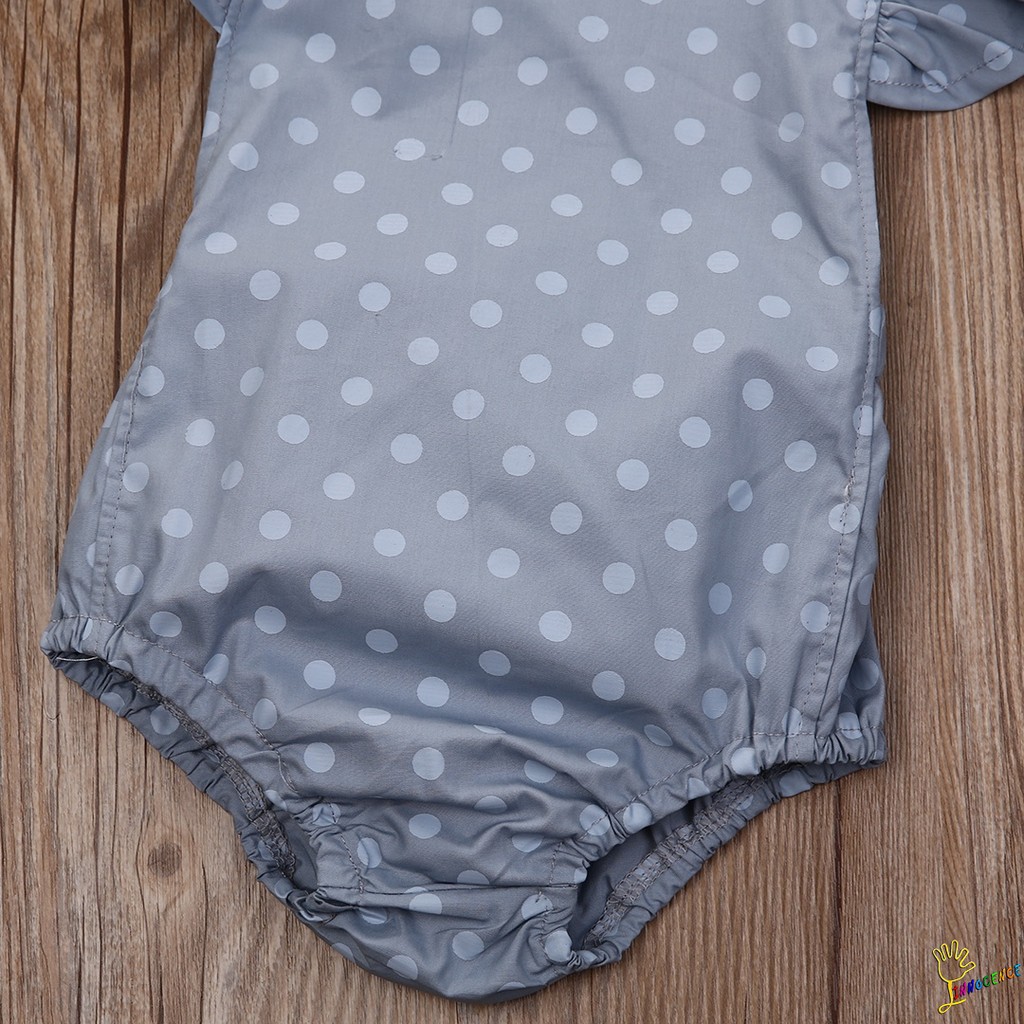 ❤XZQ-Cute Newborn Infant Baby Girls Polka Dot Romper Jumpsuit Sunsuit Outfits Set