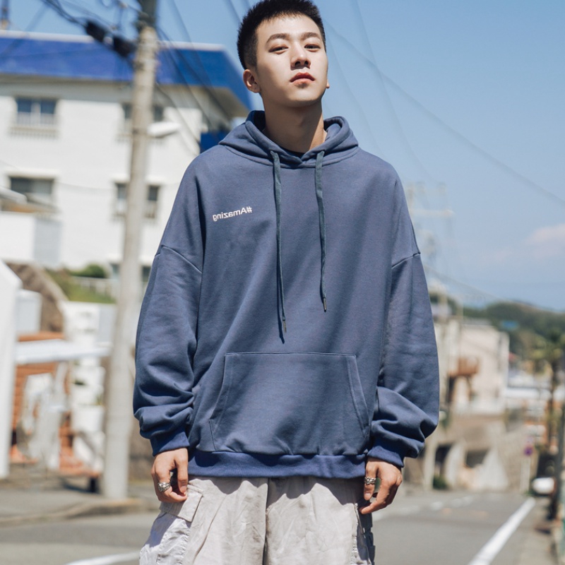 Áo hoodie dáng rộng in chữ phong cách Hip Hop thời trang thu đông 2019 dành cho nam | BigBuy360 - bigbuy360.vn