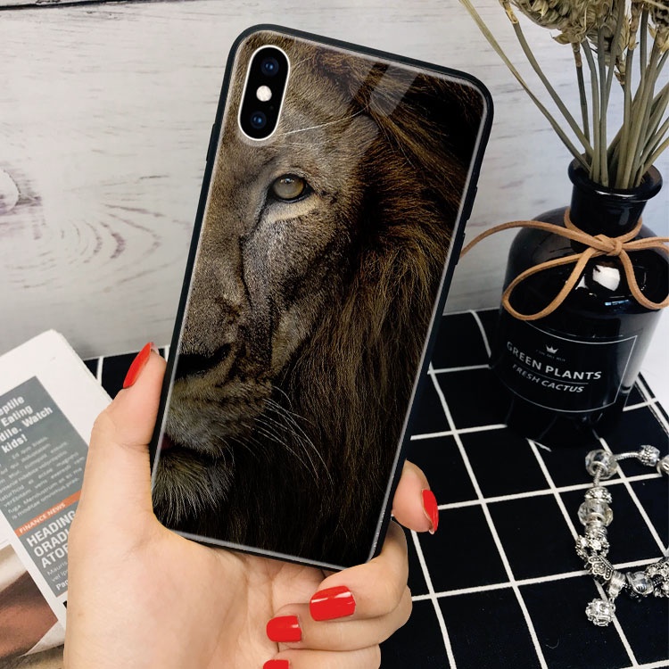 Ốp Lưng Iphone 6g case Hình Hổ Báo Sư Tử_143 6/6plus/7/7plus/8/8plus/x/xr/xs/11/12/pro/max/plus/promax
