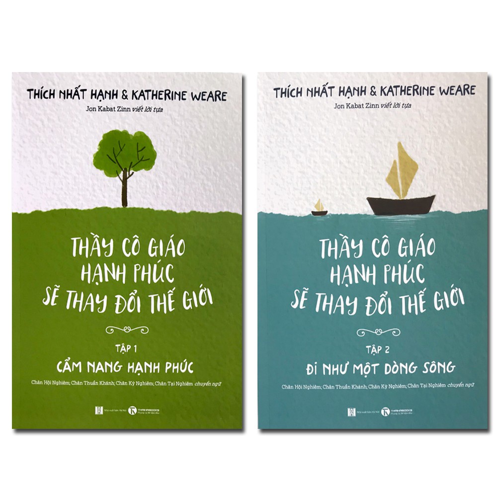 Sách - Combo Thầy Cô Giáo Hạnh Phúc Sẽ Thay Đổi Thế Giới 2 cuốn