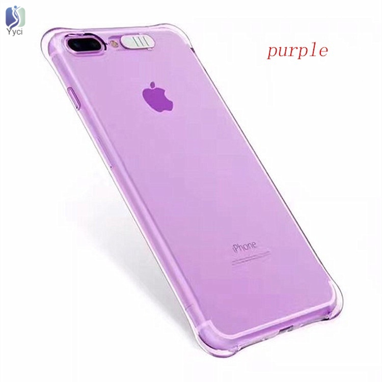 Ốp điện thoại TPU mềm phát sáng đèn LED nhắc nhở cuộc gọi cho IPhone X 8 7 6S Plus 6 Plus 5S SE 5