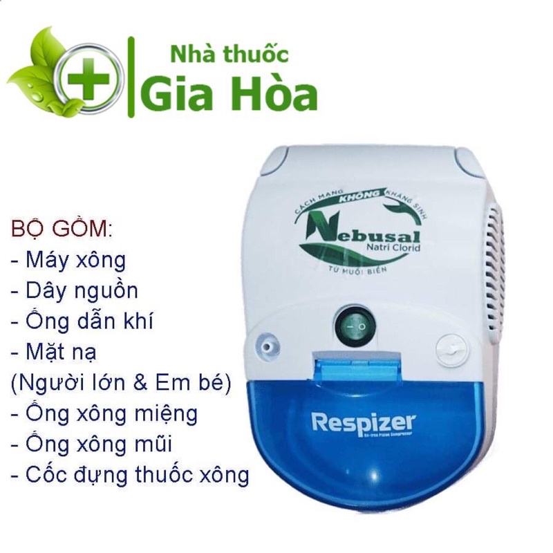 Máy xông khí dung Respizer - Máy xông mũi họng (Dược phẩm CPC1)