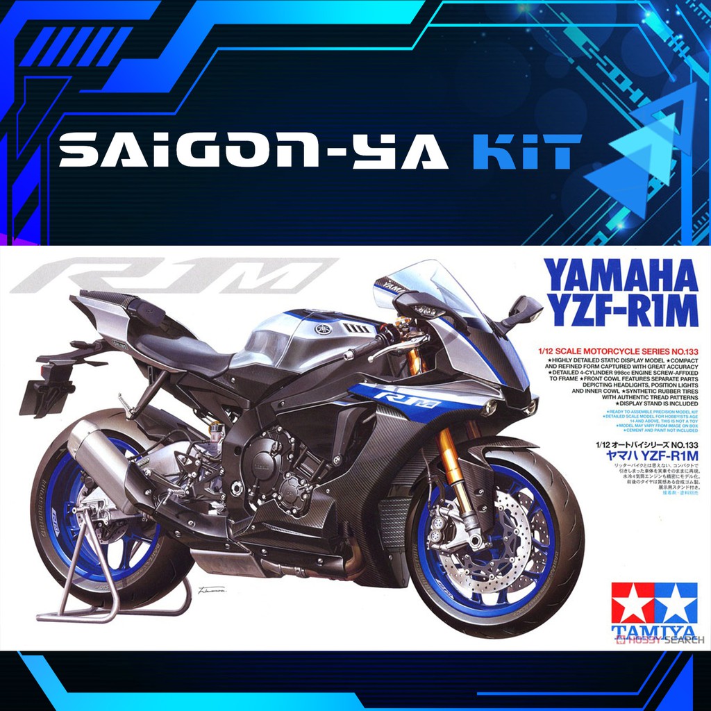 [TAMIYA] Mô hình xe YAMAHA YZF-R1M