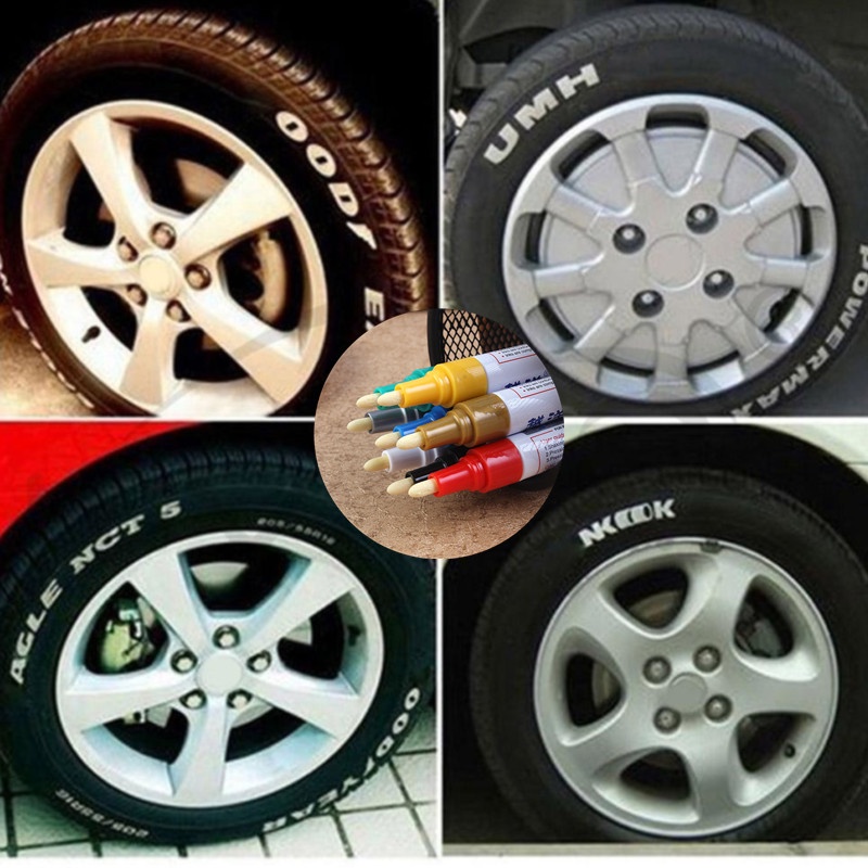 Bút Đánh Dấu Lốp Xe Hơi Bằng Cao Su Tiện Dụng